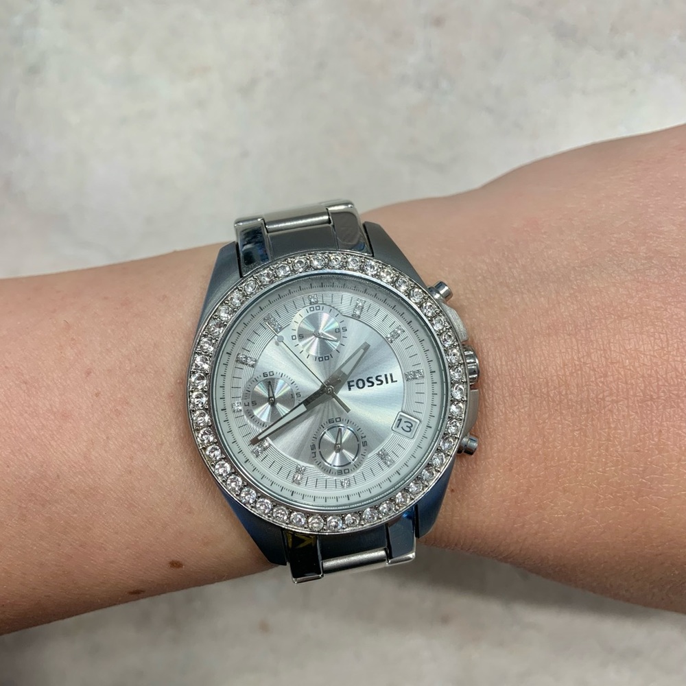 *FOSSIL* Sadie Multifunction Stainless Steel Watch